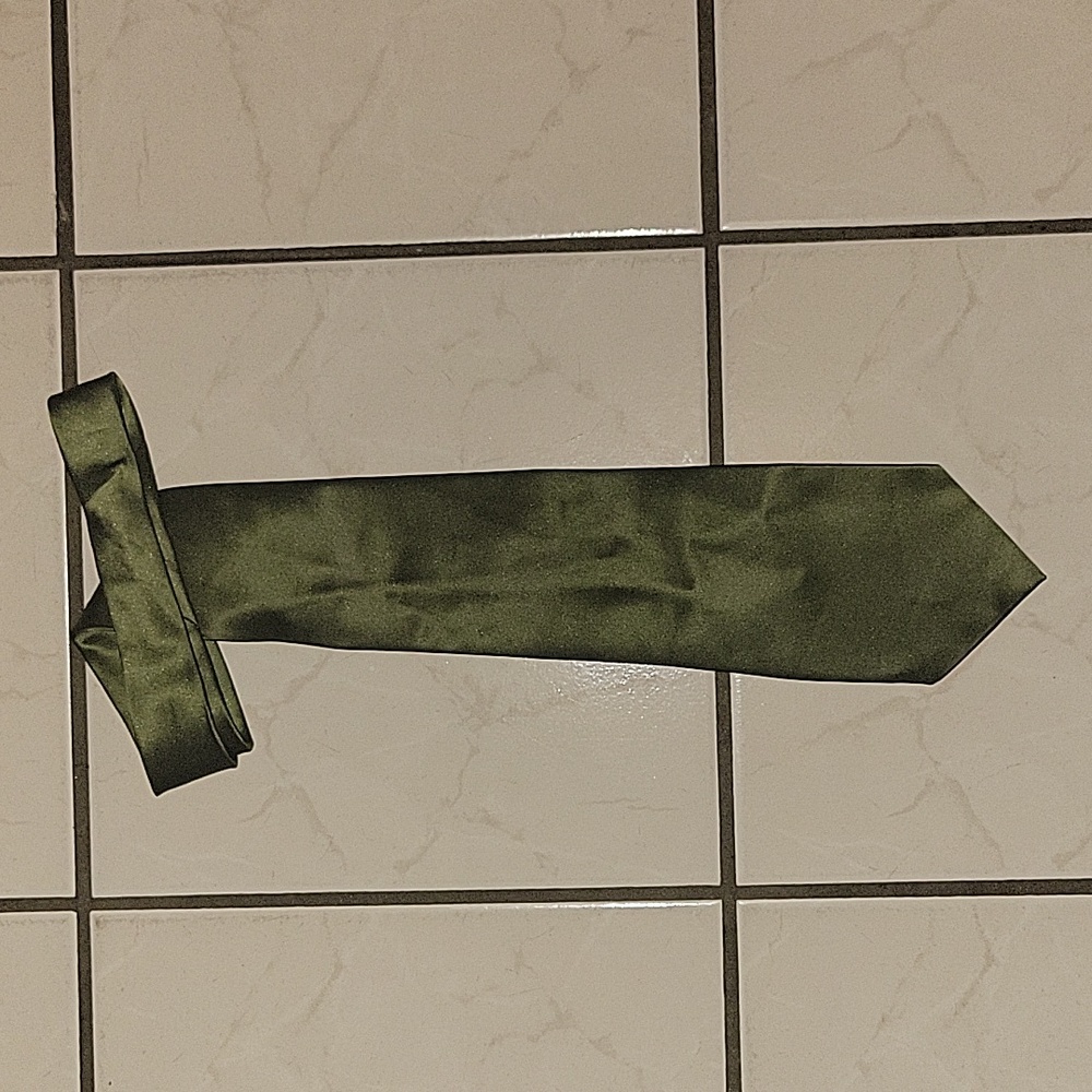 Stanley Blacker Olive Tie